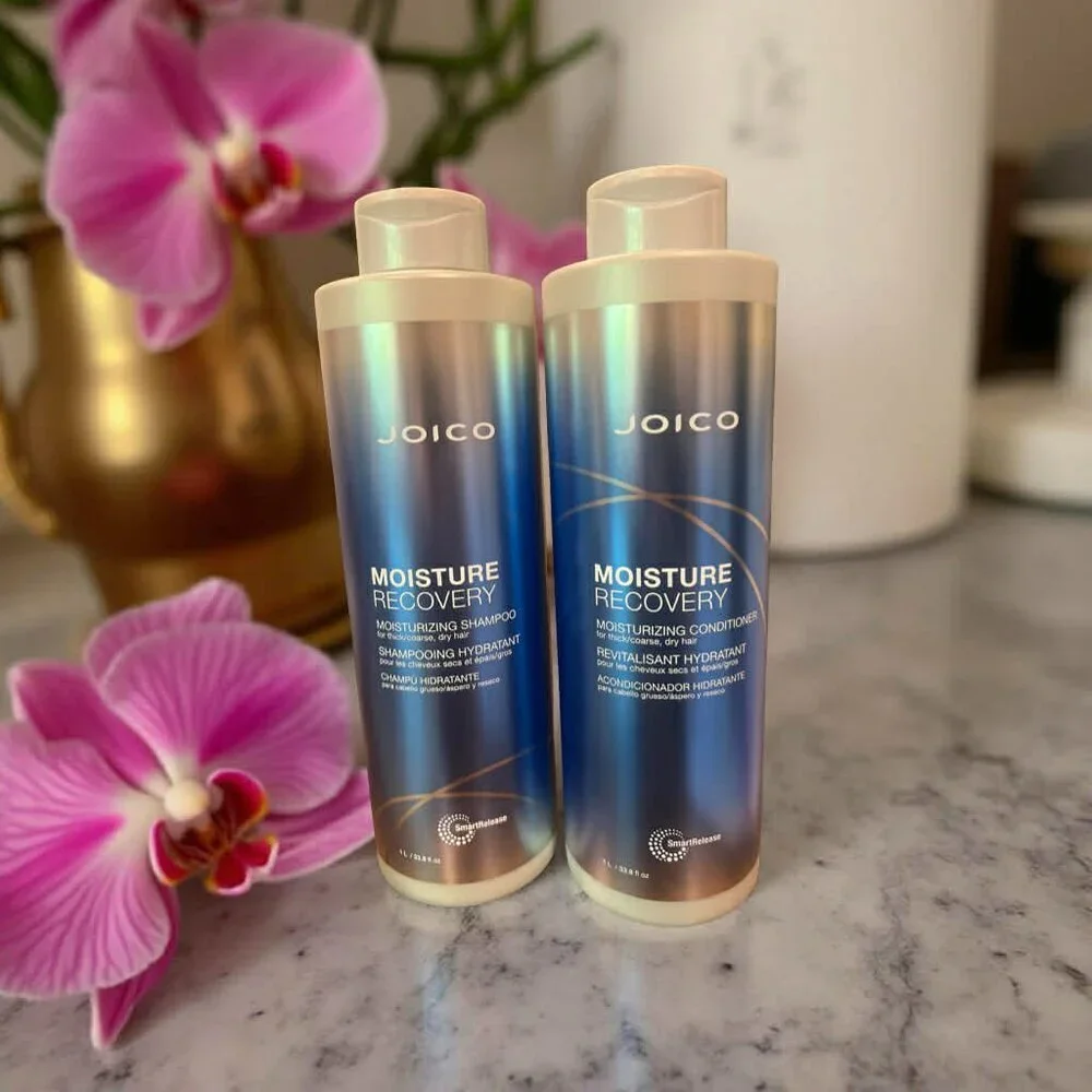 Joico Moisture Recovery Shampoo  Conditioner Liter  33.8 oz